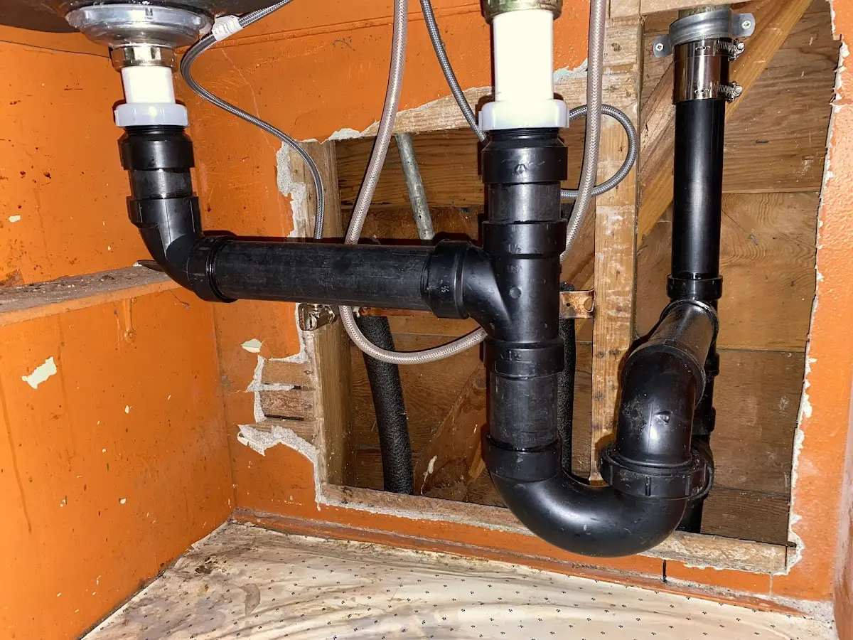 Professional Repiping Services equipment and tools on the job in Mattapoisett